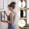 2 Pcs Stretchy Scrunchie lanyards with 4 Card Holders for
