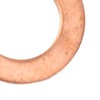 10Pcs M12 Copper Oil Drain Plug Washer Flat Sealing Gasket