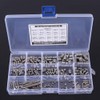 300 piezas M2.5-M8 304 kit de tornillo de cabeza plana