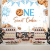 Ramciyo One Sweet Cookie Backdrop - Milk & Cookies First