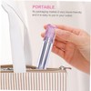 WOONEKY 6.5ml Square Lip Oil Bottles Travel Cosmetic Container for