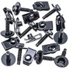 Rexka 10 Sets M6-1.0 Extruded U Nuts & Hex Head