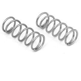 MACHSWON Compression Spring for Electronics Home Appliances Furniture Machinery Stainless Steel Compressed Spring 0.8mm Wire Dia, 8mm OD, 20mm Free Length 10pcs