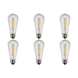 Satco S9895/06 7 Watt ST19 LED Light Bulb, 3000K