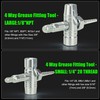 Grease Zerk Cleaner Tool, Grease Fitting Cleaning Tool Zerk Grease