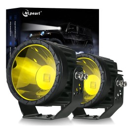Par Faros Auxiliares De Redondos Led Niebla Jeep Wrangler Jk