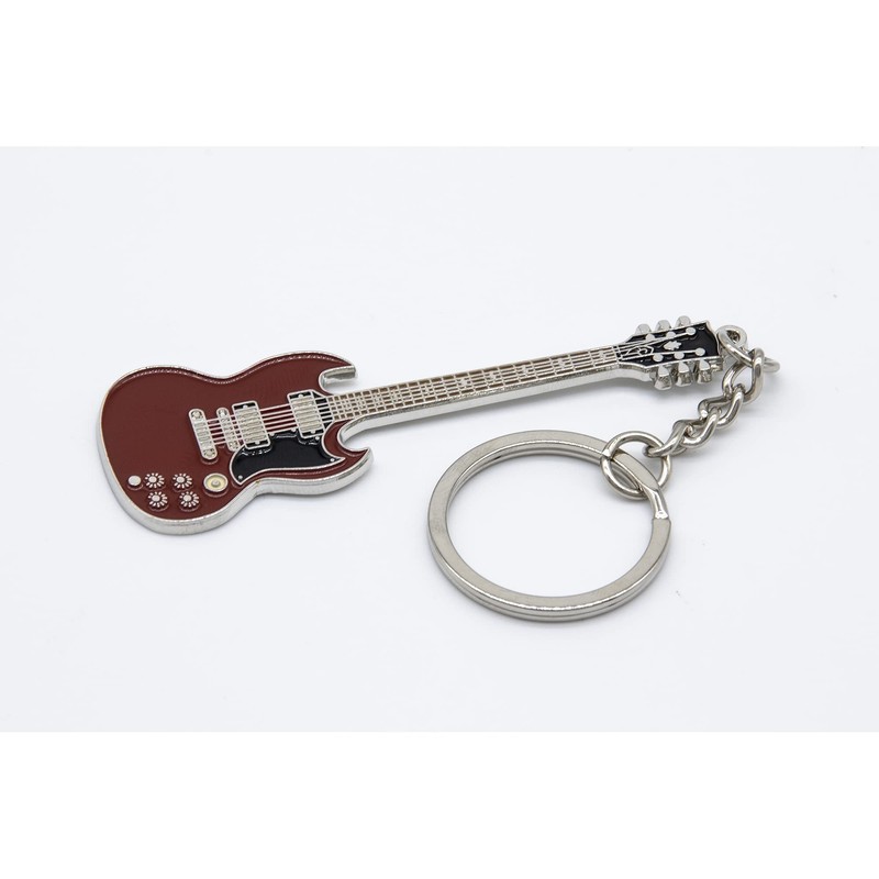 Gifticuffs Angus Young (AC/DC) replica guitar metal keyring