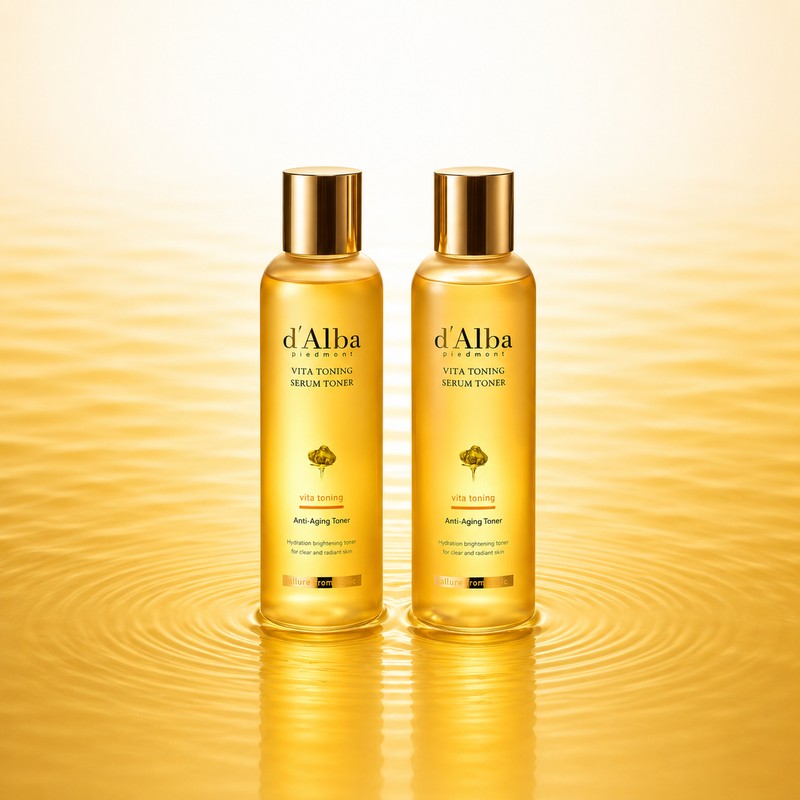 Dalva D'Alba Vita Toning Serum Toner 180mlX2 / 달바 비타