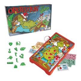 Operation: The Grinch Board Game | Classic Dr. Seuss Art & Custom Funatomy Parts
