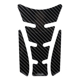 BIKE-label 502998 Tank Pad Motorcycle Protection Sticker Carbon Look Black Print