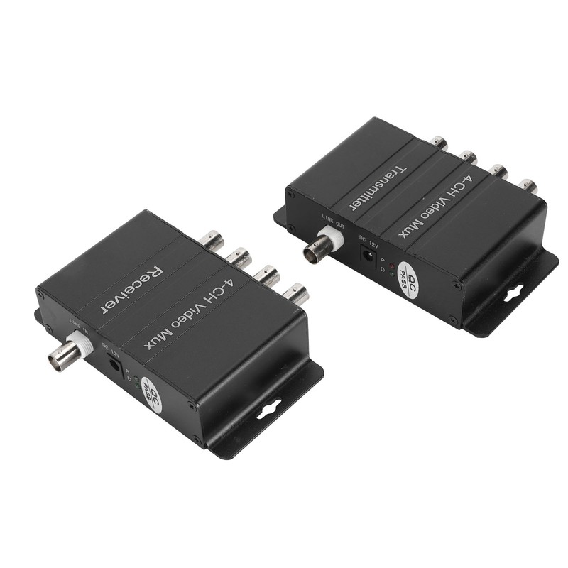 4 Channel Video Multiplexer Interference Resistant 4 HD Video to
