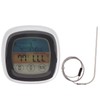 Food Touch Thermometer Kitchen Digital Display Timer Thermometer Field Barbecue