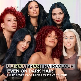 Garnier Nutrisse Ultra Color, Permanent Hair Dye, Vibrant Long-Lasting Colour, Vegan Formula, Nourished Hair, Protects Hair Against Dryness, 560 Vibrant Red, 1 Application