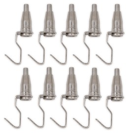 INIBUD Picture Rail Wire Hook Hanger Universal Bracket Picture Hook (10)