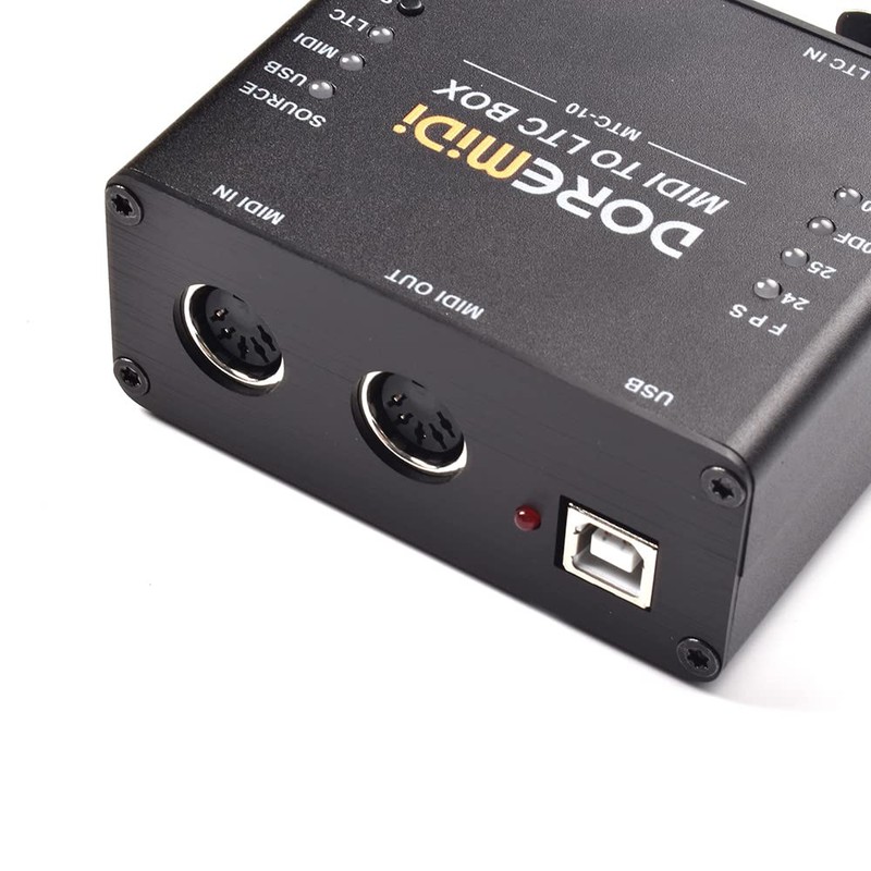 DOREMiDi MIDI To LTC Box Is MIDI Time Code and