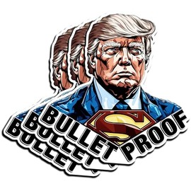 Trump Bulletproof Sticker/Decal