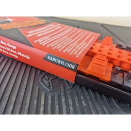 Snap-on #at128   NEW Snap On 3 Row 108 Tool Bit Boss KABITR3L13OR In Orange