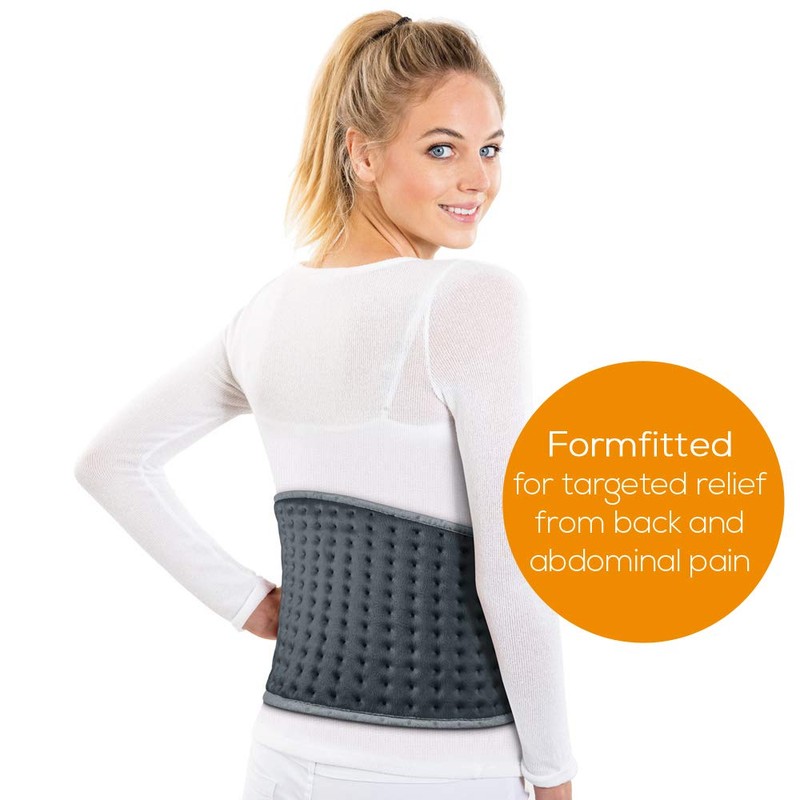 Beurer HK49 Cosy Abdominal and Back Heat Pad | Wrap-Around