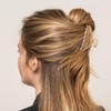 Custelen Gold Metal Claw Clips - Large Hair Clips for