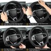 West Llama Microfiber Leather Car Steering Wheel Cover for Chevy