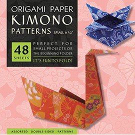 Origami Paper - Kimono Patterns - Small 6 3/4" - 48 Sheets: Tuttle Origami Paper: High-Quality Origami Sheets Printed with 8 Different Designs: Instructions for 6 Projects Included
