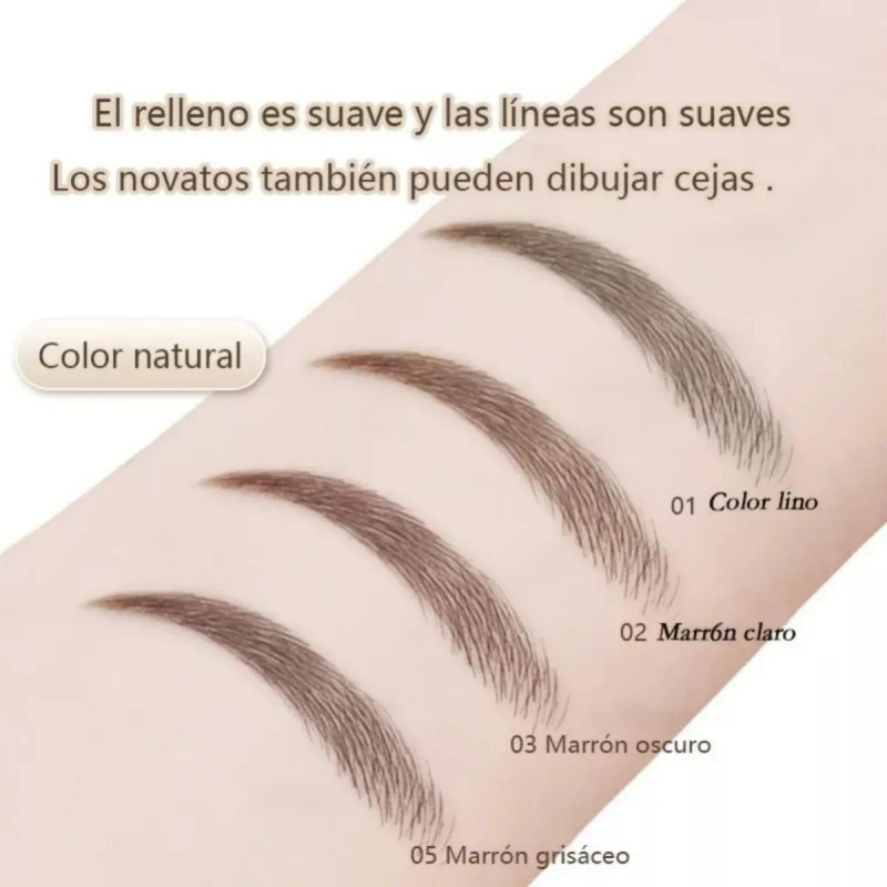 Waterproof Brow Brow Pen Eyeliner Brow Brush Set
