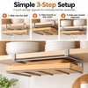 Stainless Steel Under-Cabinet Organizer for Kitchen Storage – Hanging Rack