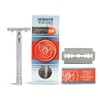 MERKUR 25C Double Edge Safety Razor in Bright Chrome with
