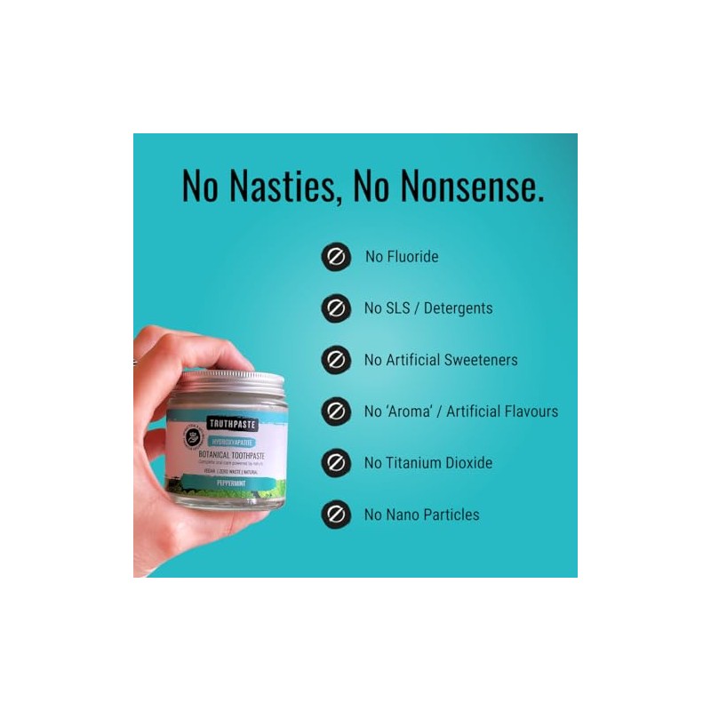 Truthpaste Hydroxyapatite Toothpaste (Peppermint)