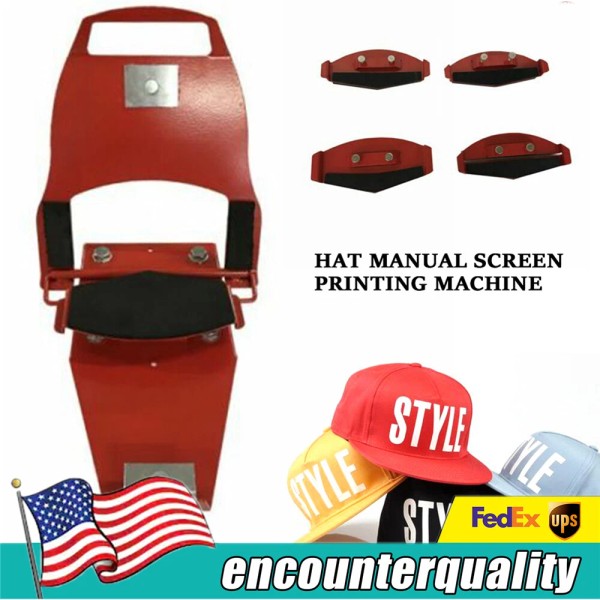 Unbranded Hat Clamp Silk Screen Printing Printer Equipment Platen Machine