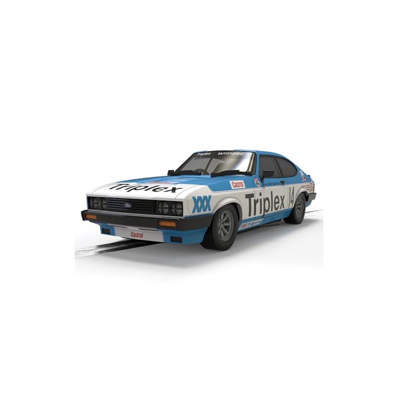 Scalextric C4544 Ford Capri MKIII - Gerry Marshall Cars -