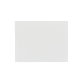 JAM PAPER Blank Flat Note Cards - 4 1/4 x 5 1/2 (Fits in A2 Envelopes) - White - 100/Pack