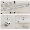 bimiti Ceiling Mounted Hanging Dry Rack, 47 Inch Space-Saving Clothes
