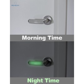 Remedic Empuñaduras para manija de puerta – Ayuda para la artritis y personas mayores, abre puertas fácilmente, amigable con la artritis, brilla en la oscuridad, juego de 4