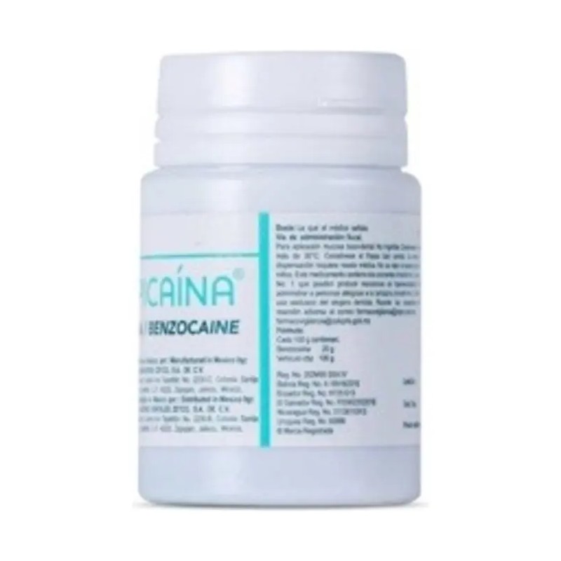 Topicaína Benzocaína 20% – Frasco 30 g (Pack 3) Zeyco