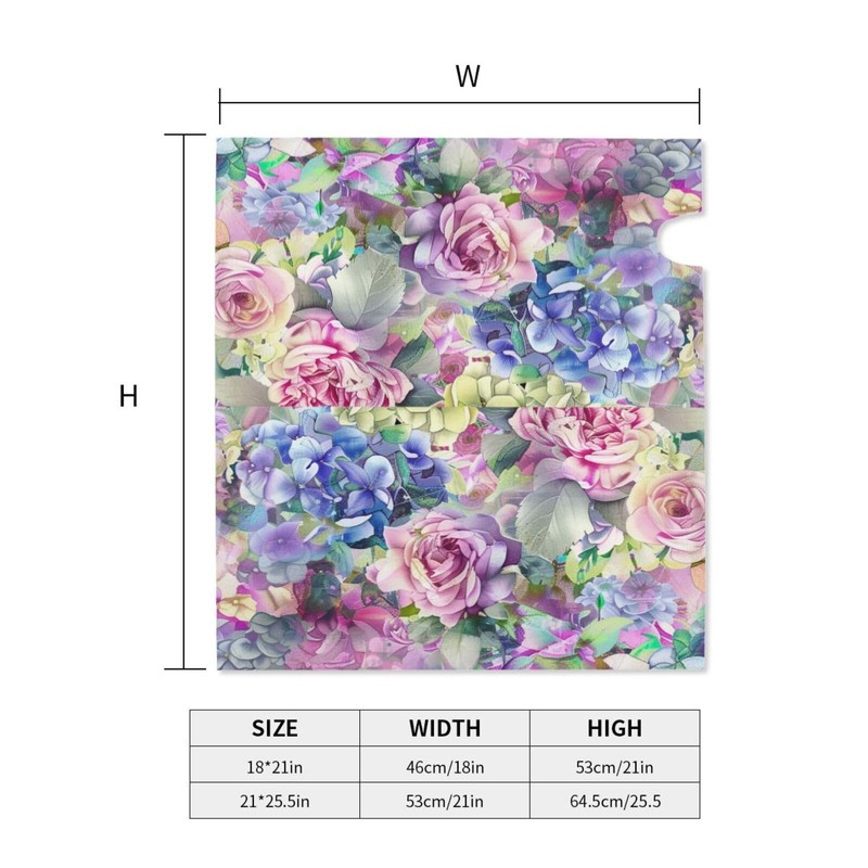 Roses Flowers Magnetic Mailbox Covers, Mail Wraps Garden Yard Home