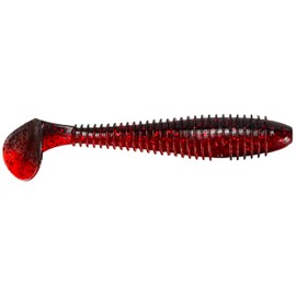 Keitech FS33411 Fat Swing Impact Black Cherry 3.3"