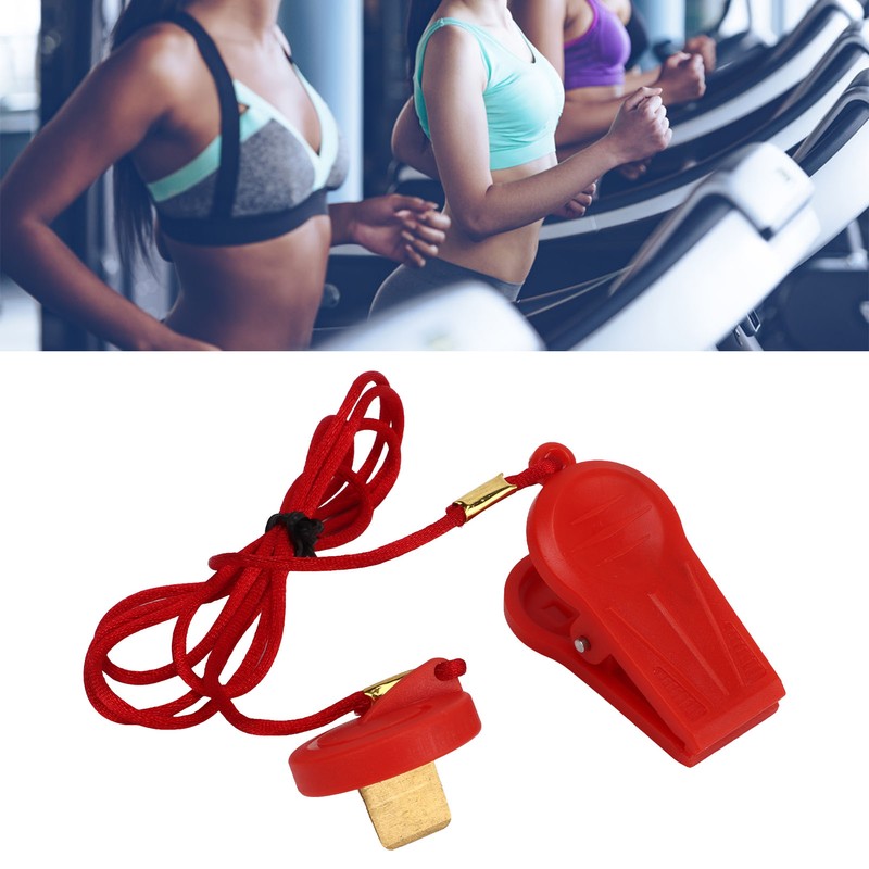 2PCS Running Machine Safety Switch Emergency Stop Magnet Treadmill Key