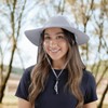 Connectile Outdoor Unisex UPF 50+ Wide Brim Safari Hat Summer
