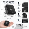 Mini Wireless CarPlay Adapter for Factory Wired Systems – 2-in-1