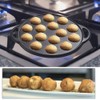 Cast Iron Pancake Pan, 10 inch Non-Stick Takoyaki Pan with