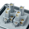 Outdoor Waterproof Switch,Greencycle IP66 Waterproof 2Gang 10A Light Switch, SPDT