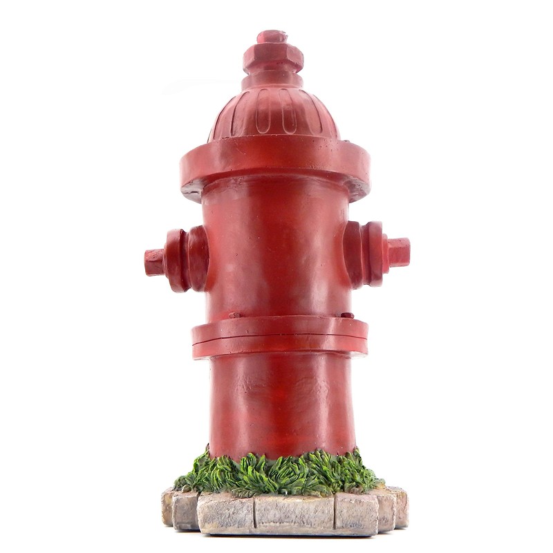 Bellaa 22472 Fire Hydrant Statue Dog Training Lamp Post 14