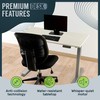 TechOrbits Electric Standing Desk Frame with 47 x 24 Tabletop
