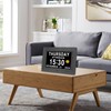 SSINI Digital Calendar Dementia Alarm Clock with Day and Date
