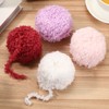 PATIKIL 33yds Fluffy Yarn, 4 Skeins Fuzzy Yarn Faux Fur