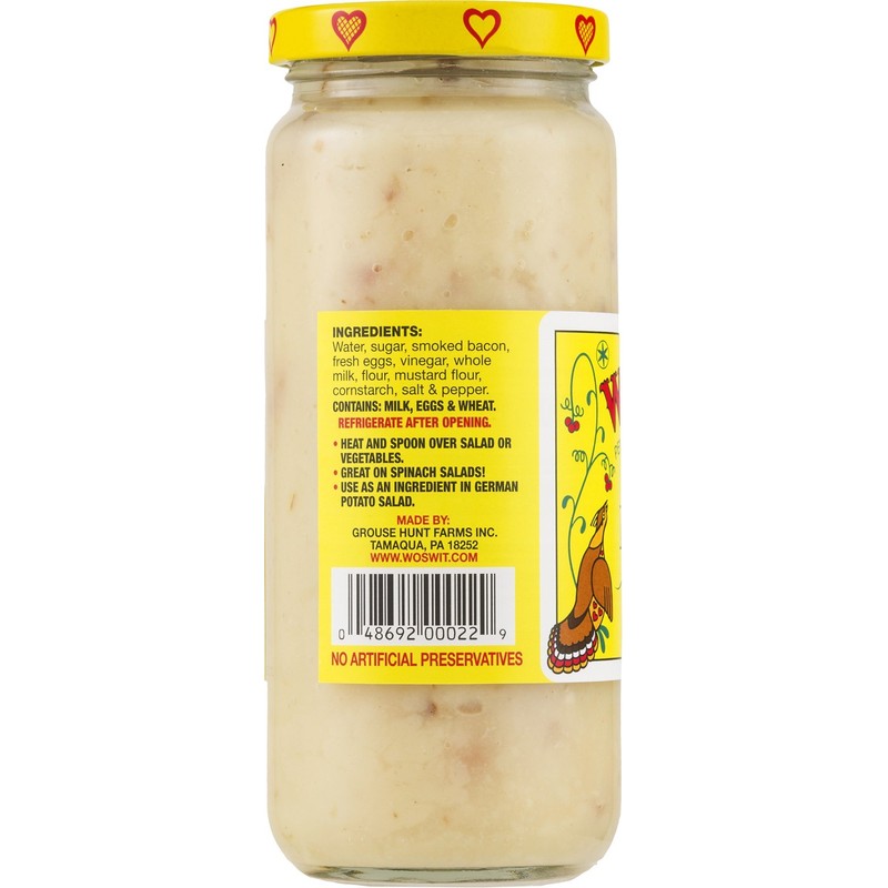 Wos-Wit Bacon Dressing