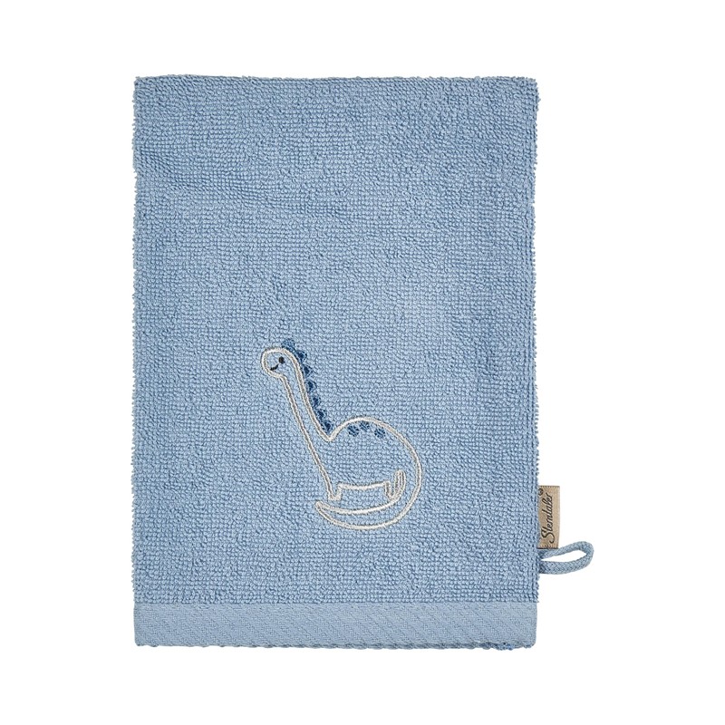 Sterntaler Dino Rexi Wash Cloths Pack of 2 Terry Cloth