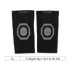 2pcs Graphene Knee Warmers Shock Absorption Resilience Soft Breathable Graphene