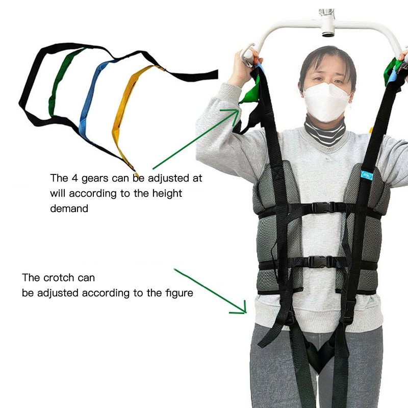 Walking Sling Belt Exercise Leg Strength Adjustable 330.7lb Load Assisted